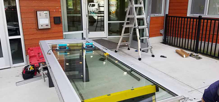 storefront door glass replacement Carlsbad